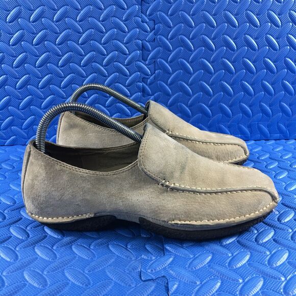 Merrell Duet Alto Khaki Womens Size 9 Ivory Suede Leather Slip On Comfort Size 9 - Picture 1 of 10